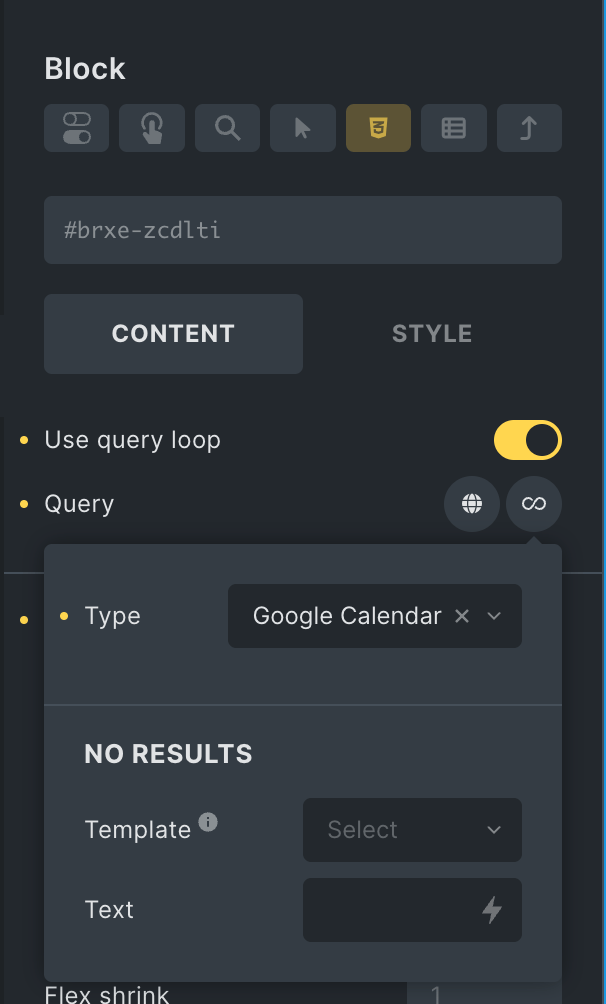 Google Calendar Query Loop in Bricks BricksLabs